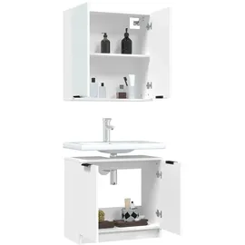 vidaXL Modell 14 2-tlg. Weiß