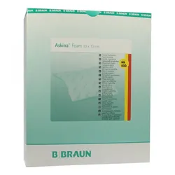 Askina Foam hyd.Wundaufl.10x10cm steril noctu haft.