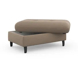 sit&more Hocker Marano mit Stauraum 102 x 43 x 67 cm Grau