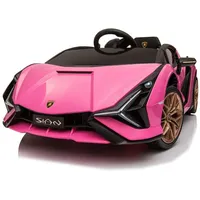 TPFLiving Elektro-Kinderauto Lamborghini Sian pink