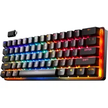 SteelSeries Apex Pro Mini Wireless, Gaming Tastatur, Mechanisch, Sonstiges, Kabelgebunden, Kabellos, Schwarz