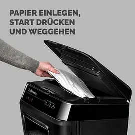 Fellowes Aktenvernichter AutoMax 200M 4656301 Partikel 2x14mm