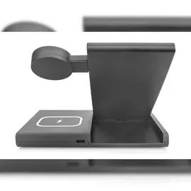 Digitus 3 in 1 Ladestation, faltbar, Wireless
