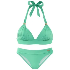 LASCANA Triangel-Bikini Toni smaragdgrün 40 Cup A