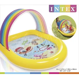 Intex Rainbow Arch Spray Planschbecken 147 x 86 x 130 cm