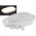 ChiliTec Oval-Armatur 12W IP44 grau