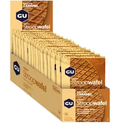 Gu Unisex Energy Stroopwafel Salty’s Caramel Karton (16 x 32g)
