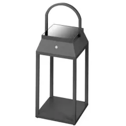 Brumberg 65301103 LED-Solarleuchte 3 W, 3.000 K, strukturgraphit, schaltbar, IP54