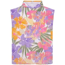 Roxy Stay Magical Printed Poncho cloud dancer hazey hibiscus), - One Size