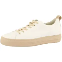 Paul Green Damen Sneaker Glattleder Weiß 39