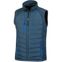Result Black Compass Softshell Gilet - navy;royal - 3XL