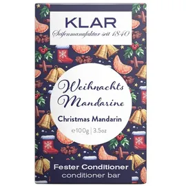 Klar Seifen fester Weihnachtsconditioner Christmas Mandarin