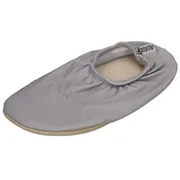 Slipstop Kinder Hausschuhe Badeschuhe CASHMERE - silber, Größe:24/26 EU