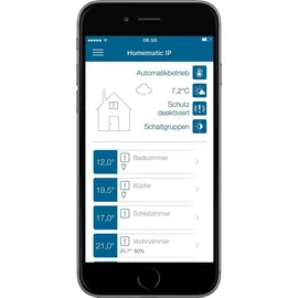 eQ-3 Homematic IP Wandtaster für Markenschalter, 2-fach,