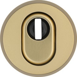 ABUS RHZS415 F3 EK Schutzrosette mit Zylinderschutz messing