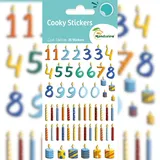 Maildor 3D Sticker Cooky Aufkleber 10 Bögen 7,5x12cm mehrfarbig