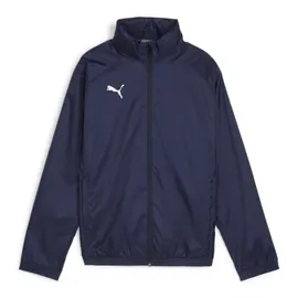 Puma teamGOAL Allwetterjacke Kinder 06 navy/white 128