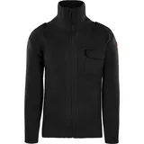 normani Outdoor Sports Herren-Strickjacke Istrup in Schwarz | Gr.: M