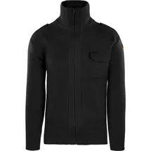 normani Outdoor Sports Herren-Strickjacke Istrup in Schwarz | Gr.: M