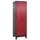 Californian Products CP Spind Classic Plus rubinrot, schwarzgrau 080610-20 S10071, 1 Schließfach 60,0 x 50,0 x 195,0 cm