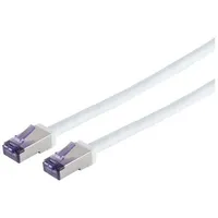 Lanview Hochflexibles Cat6a S/ftp-kabel, Weiß, 2 m Lvn-cat6a-flex-2mwh