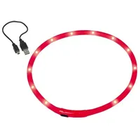 Nobby Visible Leuchthalsband Rot