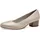 Jana Pumps mit Blockabsatz Vegan, Weiß (Pearlized), 37 EU