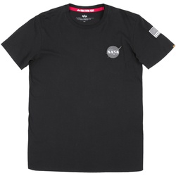 Alpha Industries Space Shuttle T-Shirt, schwarz, Größe M für Männer