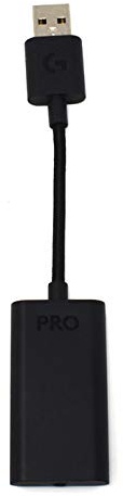 Tragbares HD Gaming USB DAC für Logitech G Pro X Gaming Headset mit Blue Voice Technologie – Schwarz