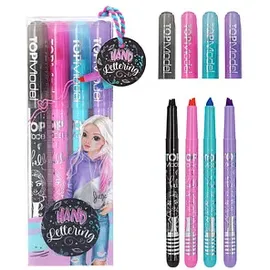 DEPESCHE TOPModel Handlettering-Set farbsortiert, 4 St.