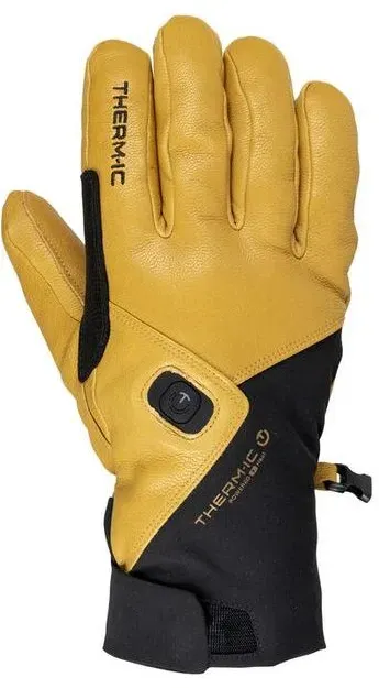 Therm-Ic Freeride Ultra Heat Gloves schwarz/hellbraun (087) 10