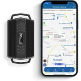 TKMARS GPS Tracker Auto GPS Tracker Hund 3000mah,Starke Magnetische Wasserdicht, mit Zwei Großen ösen, Geeignet Für Autos, Große Hunde, Rinder, Schafe