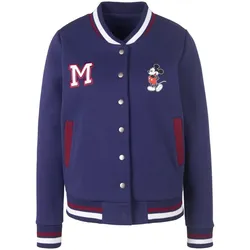 Jersey-Blouson Disney blau