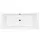 Villeroy & Boch Newo Duo-Badewanne 180 x 80 cm (UBA180TAR2V-01)