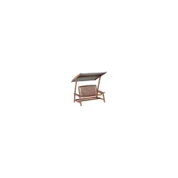 Alexander Rose BOLNEY Hollywoodschaukel mit Dach dark beige
