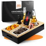 newhabitat Snackbox Servierplatte Schwarz