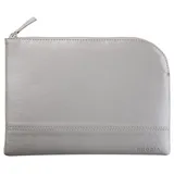 Rhodia Rhodiarama Etui aus Kunstleder Reißverschluss, 16x22 cm Silber 116621C