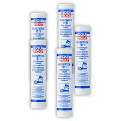 5x 400g LIQUI MOLY 3552 Schmierfett Mehrzweckfett Wälzlagerfett Gleitlagerfett