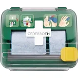 CEDERROTH Pflasterspender Soft Foam Spender 2-in-1 14,2 x 12,3 x 13,8 cm grün/transparent