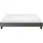 Beliani Polsterbett 180 x 200 cm Grau