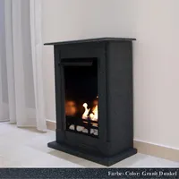 Ethanol & Gelkamin Modell Madrid Eckkamin mit GRATIS Set 27 teilig