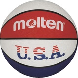 Molten Basketball BC7R-USA/BC5R-USA 7, BLAU/Weiss/ROT, 7