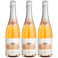 GREAT BRITISH TRADING LIMITED L`Aurore Cremant de Bourgogne Brut rosé (3 x 0.75 l)