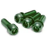 Reverse Components Reverse Scheibenbremsen Schraubenset 4 x M6x18mm grün