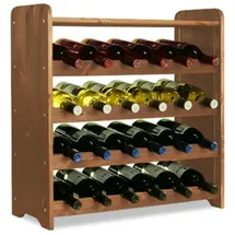 Proregal Weinregal 61,6 x 63,2 x 26,5 cm Braun