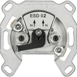 Kathrein SAT-Steckdose 2fach ESD 02