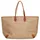Lacoste Shopping Bag Shopper 15" 42 cm Natural Tan/Braun