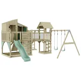 OUTDOORTOYS Spielturm Emma Holz Mintgrün