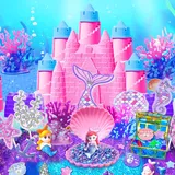 Kinetic Sand Set für Jungen Mädchen: Kinetischer Sand Aktivitäten für Kleinkinder - Magic Sand Sensorisch Sandspielzeug Spielsand für Jungen Mädchen Alter 3 4 5 6 7+ Jahre Alt (Mermaid-B)