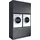 laundreezy Mehrzweckschrank-Set 135 x 238 x 68 cm Grau
